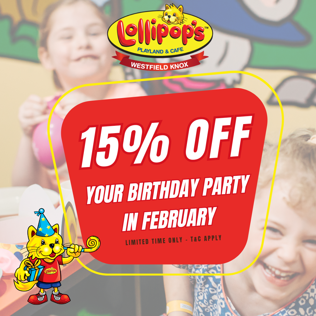 15% OFF February Party